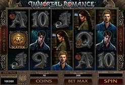Imortal Romance online pokie machine by Microgaming