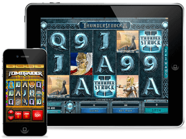 Play Pokies on your mobile, iphone, ipad or other device