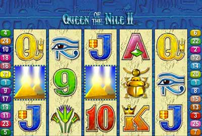 Queen of the Nile 2 - Online Pokie from Aristocrat