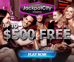 $500 bonus cash at Jackpot City Casino