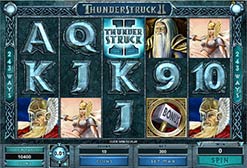 Play Thunderstruck 2 pokie online for free or real money