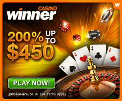 Join Winner Casino and Claim your 200% casino bonuses