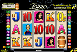 Aristocrat Pokies for iPad - Zorro pokie