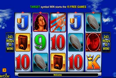 Red Baron Online Pokies - Aristocrat